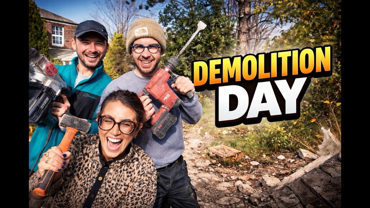Our Friend Helped Us DEMOLISH Our House | Ep14
