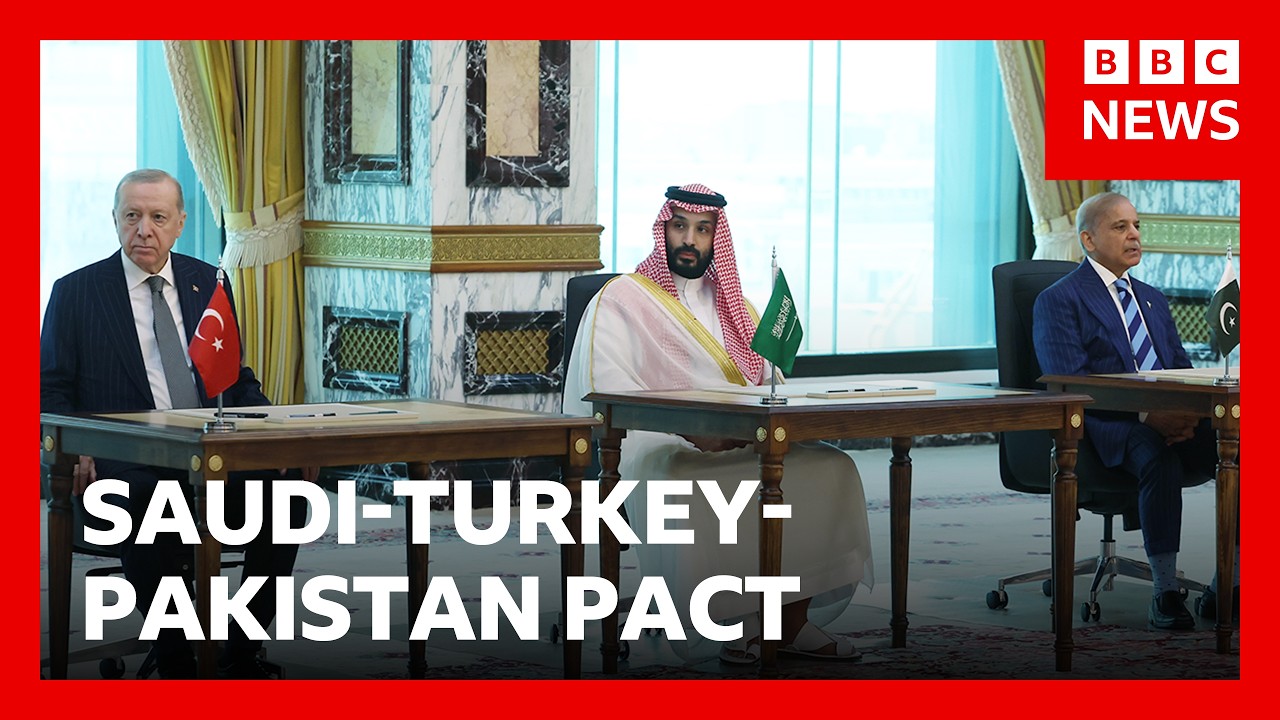 Saudi Arabia, Turkey and Pakistan make pact as tensions grow in Strait of Hormuz | BBC News