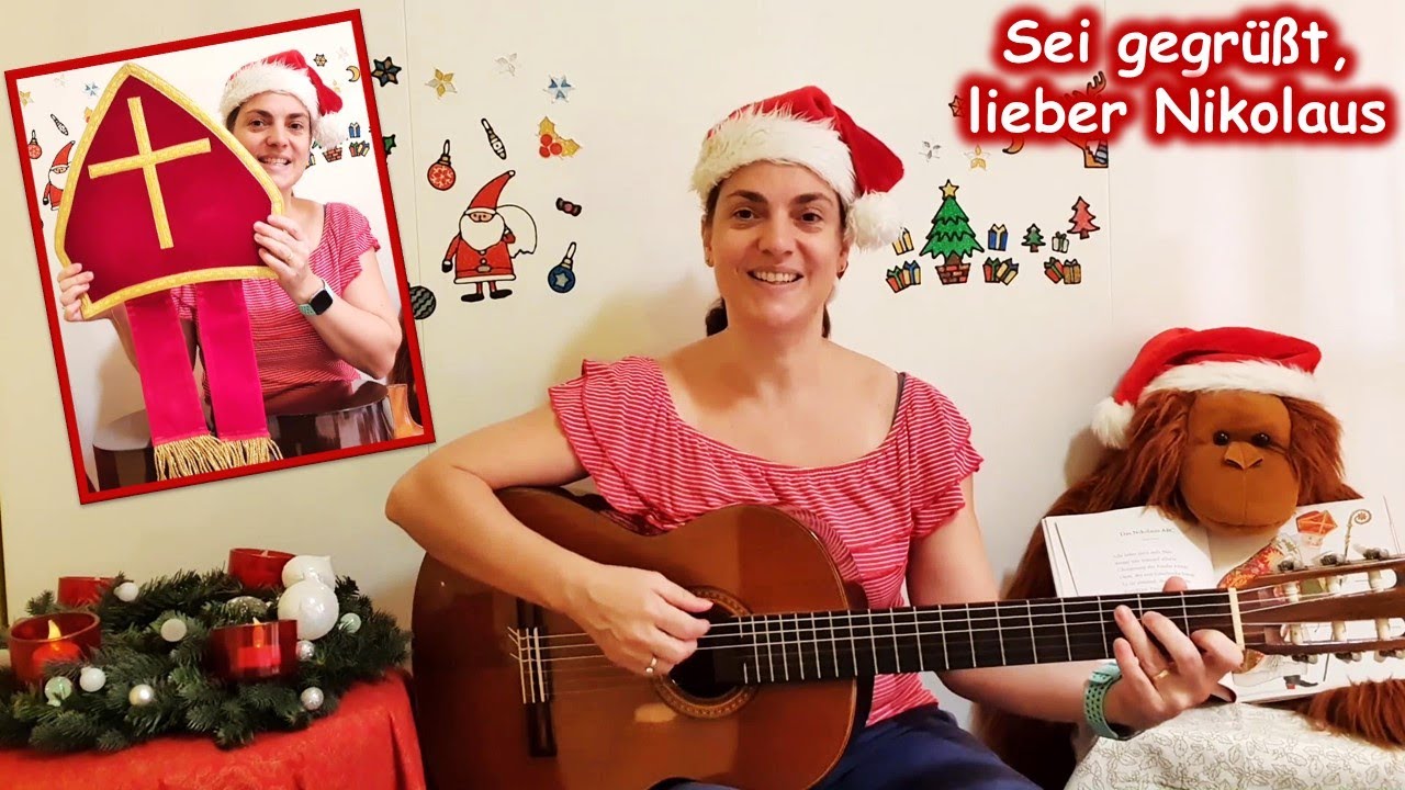 Sei gegrüßt, lieber Nikolaus | Weihnachtslieder für Kinder zum Mitsingen