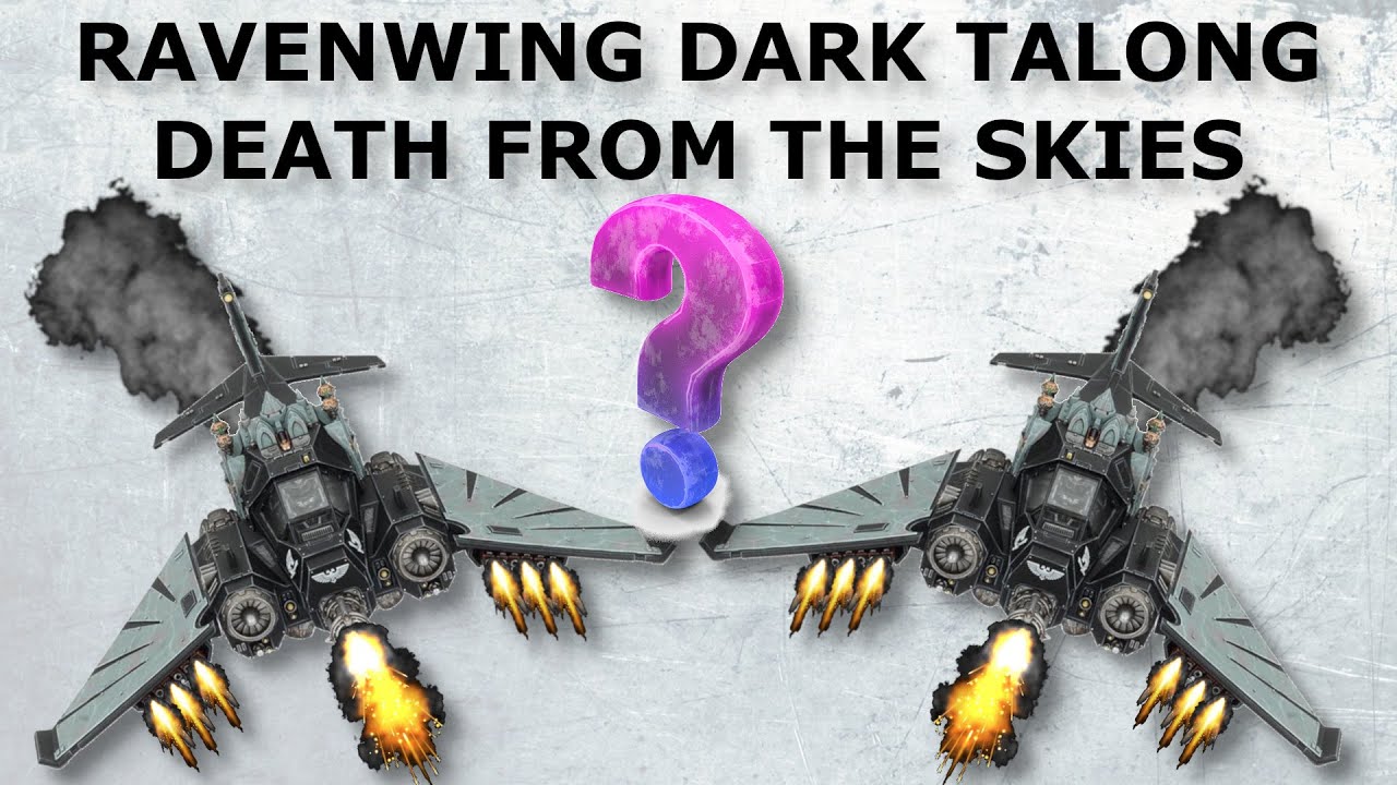 Ravenwing Dark Talon - Death from the Skies? | Dark Angels Space Marines #warhammer  #warhammer40k