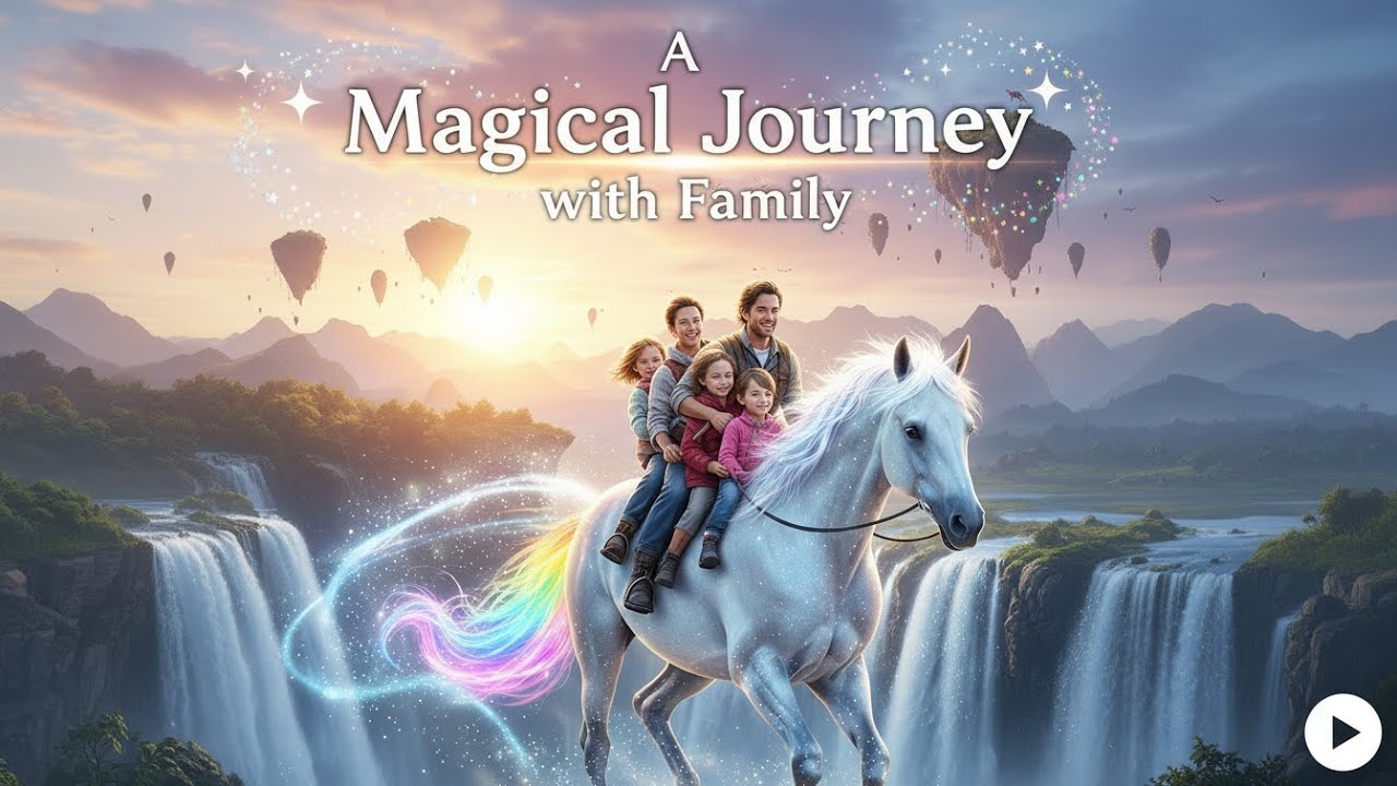 A Magical Journey with My Family ✨👨‍👩‍👧‍👦 | A Heartwarming Children’s Story About Love and Safety