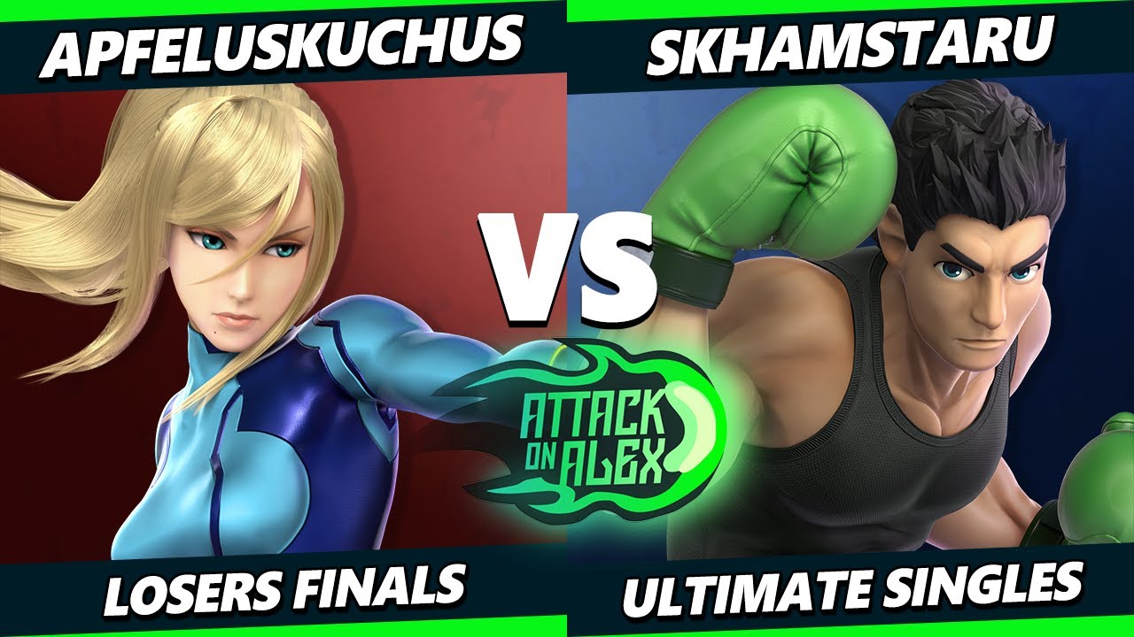 Attack on Alex 39 LOSERS FINALS - ApfelusKuchus (ZSS) Vs. SKhamstaru (Little Mac) Smash Ultimate