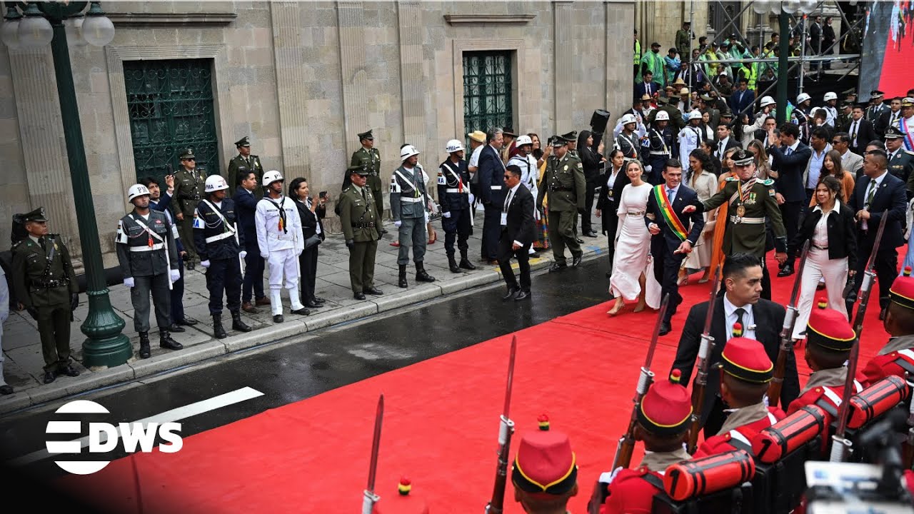 Powerful Scenes in La Paz: Rodrigo Paz&rsquo;s First Walk as President | FULL Inauguration Ceremony | AC15