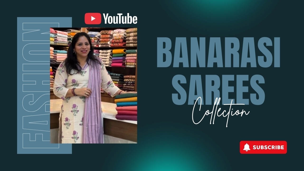 ✨ Banarasi Sarees Collection – Royal Weaves, Timeless Elegance ✨