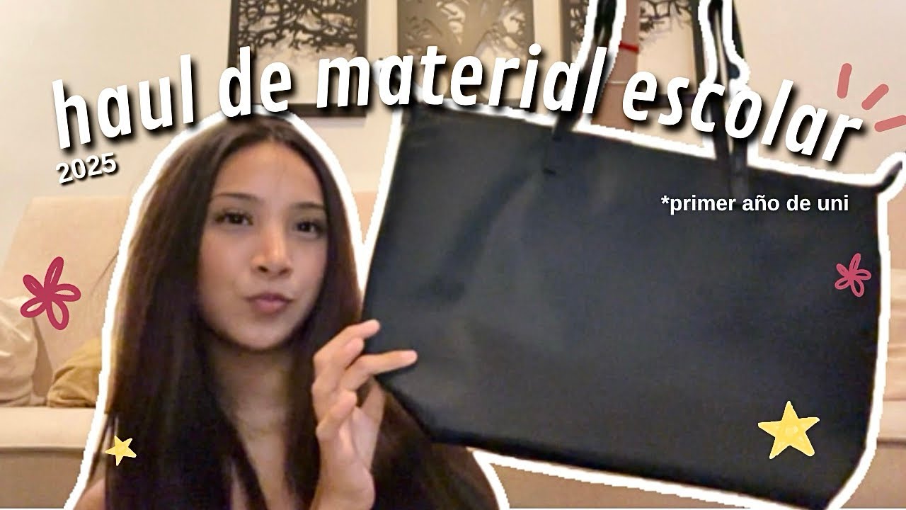 HAUL DE MATERIAL ESCOLAR ✏️| nat serrato 