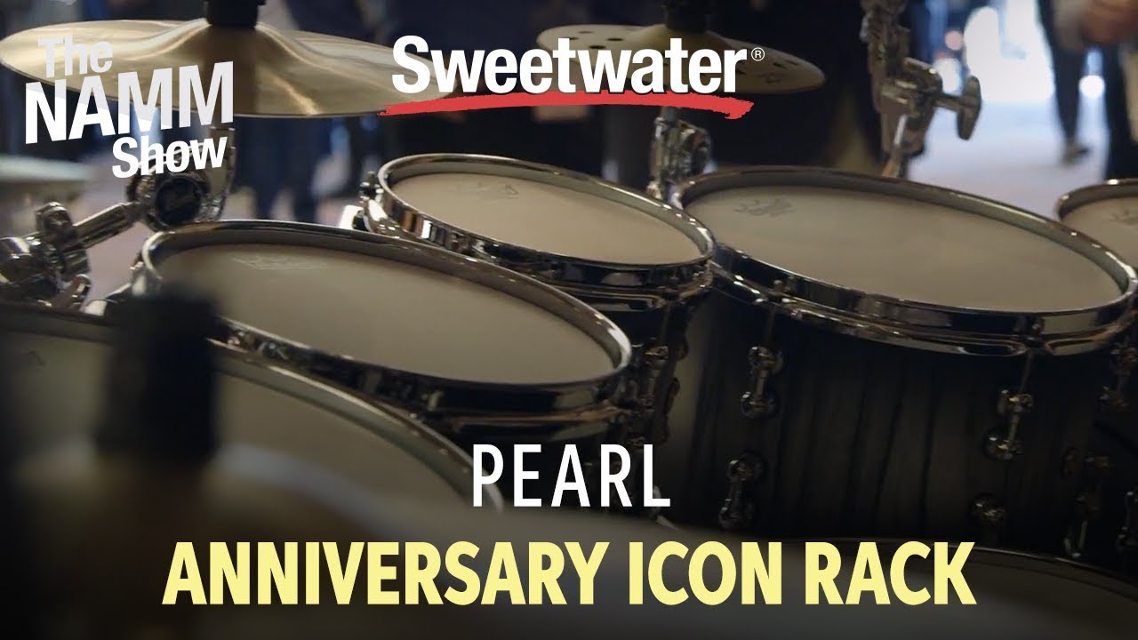 Pearl's Anniversary Icon Rack at Winter NAMM 2019