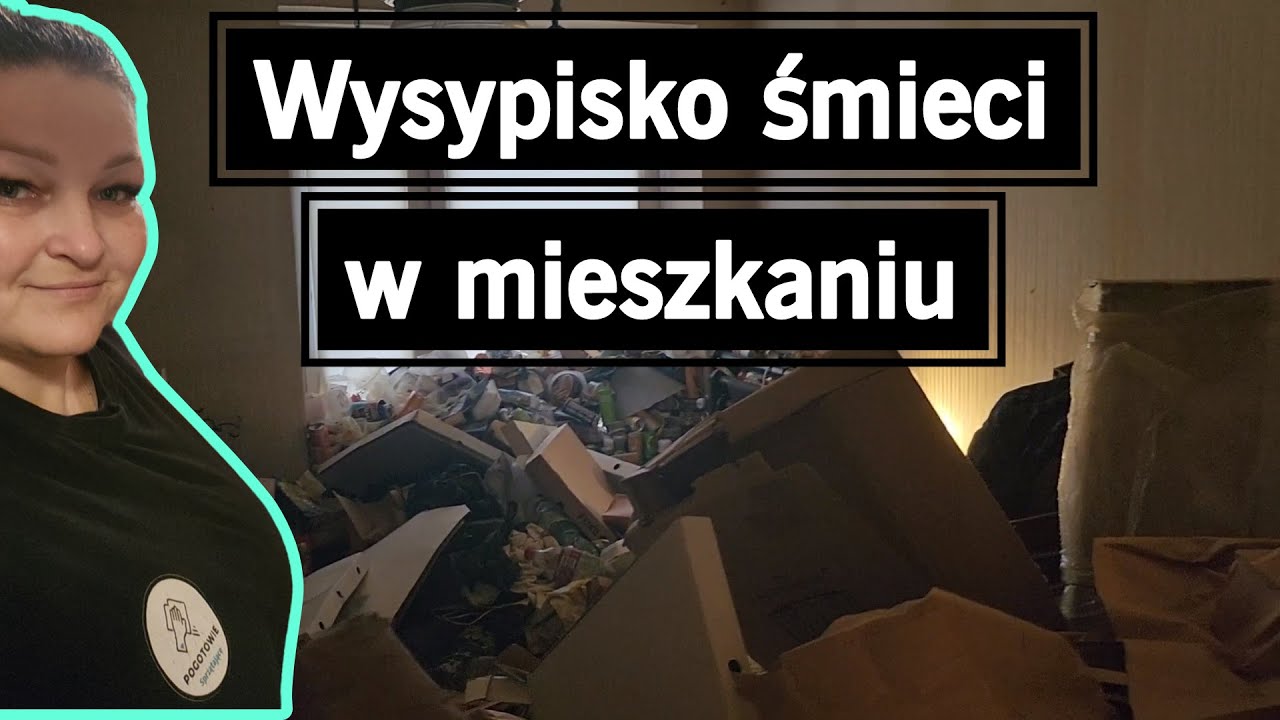 Wysypisko śmieci w mieszkaniu