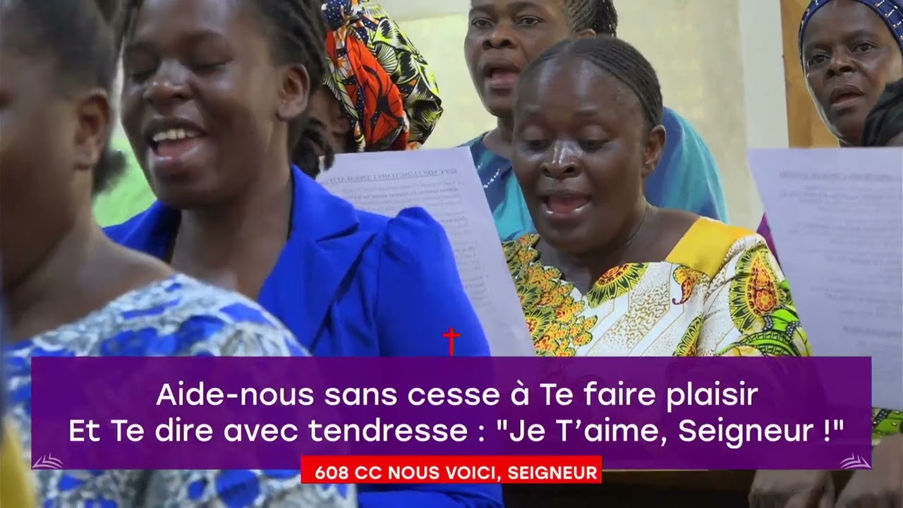 NOUS VOICI, SEIGNEUR 608 CC