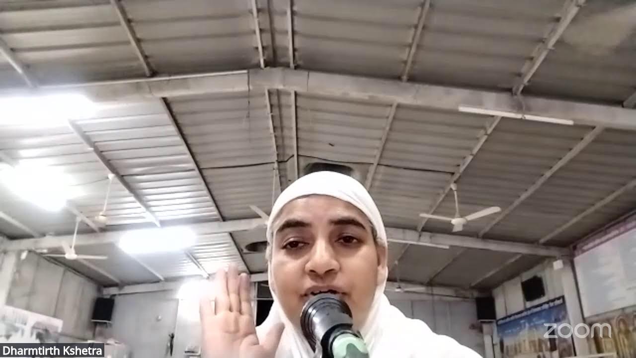 गणिनी आर्यिका आस्थाश्री शिक्षामृत मोक्षशास्त्र धर्मतीर्थ क्षेत्र 6-3-2026