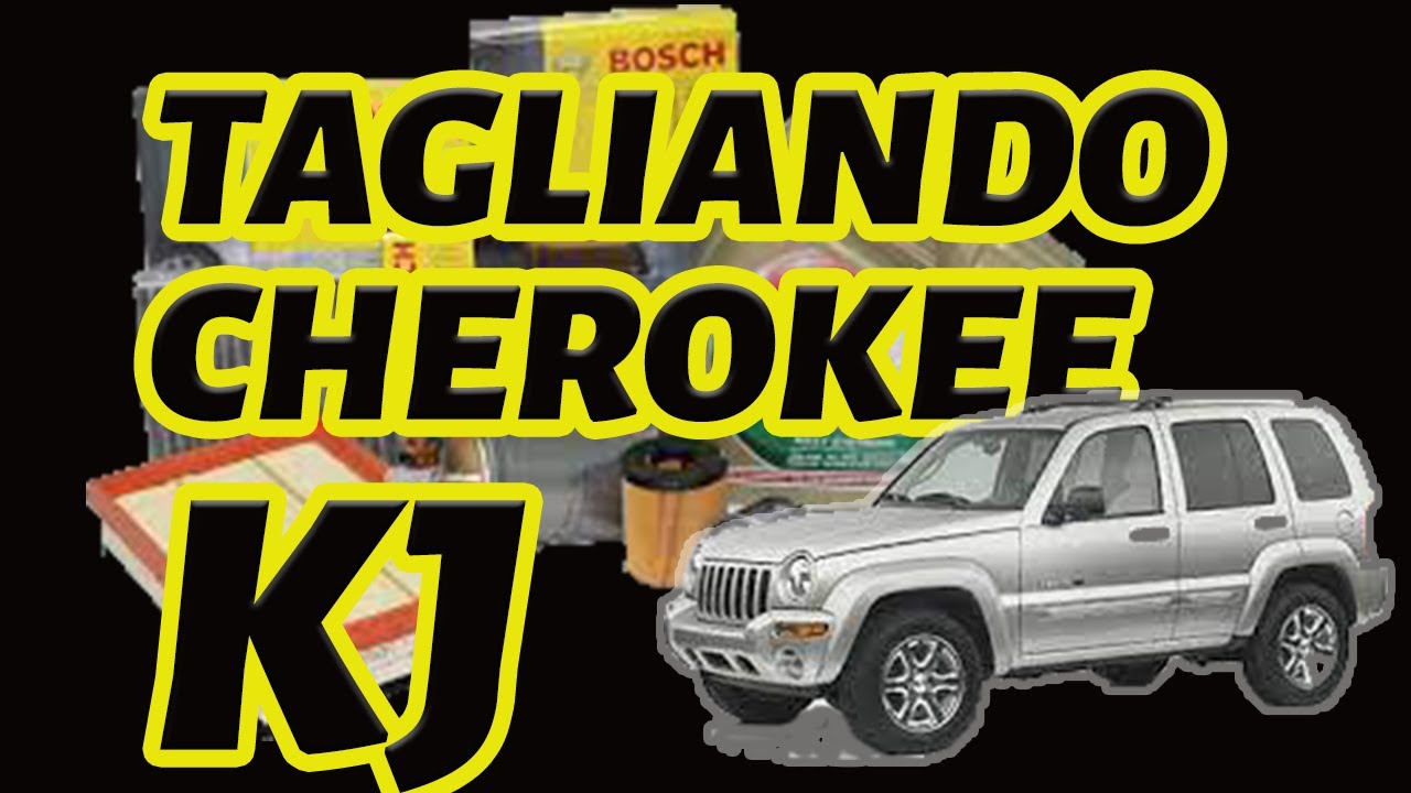 TAGLIANDO JEEP CHEROKEE KJ SOSTITUZIONE FILTRO OLIO DIESEL ARIA