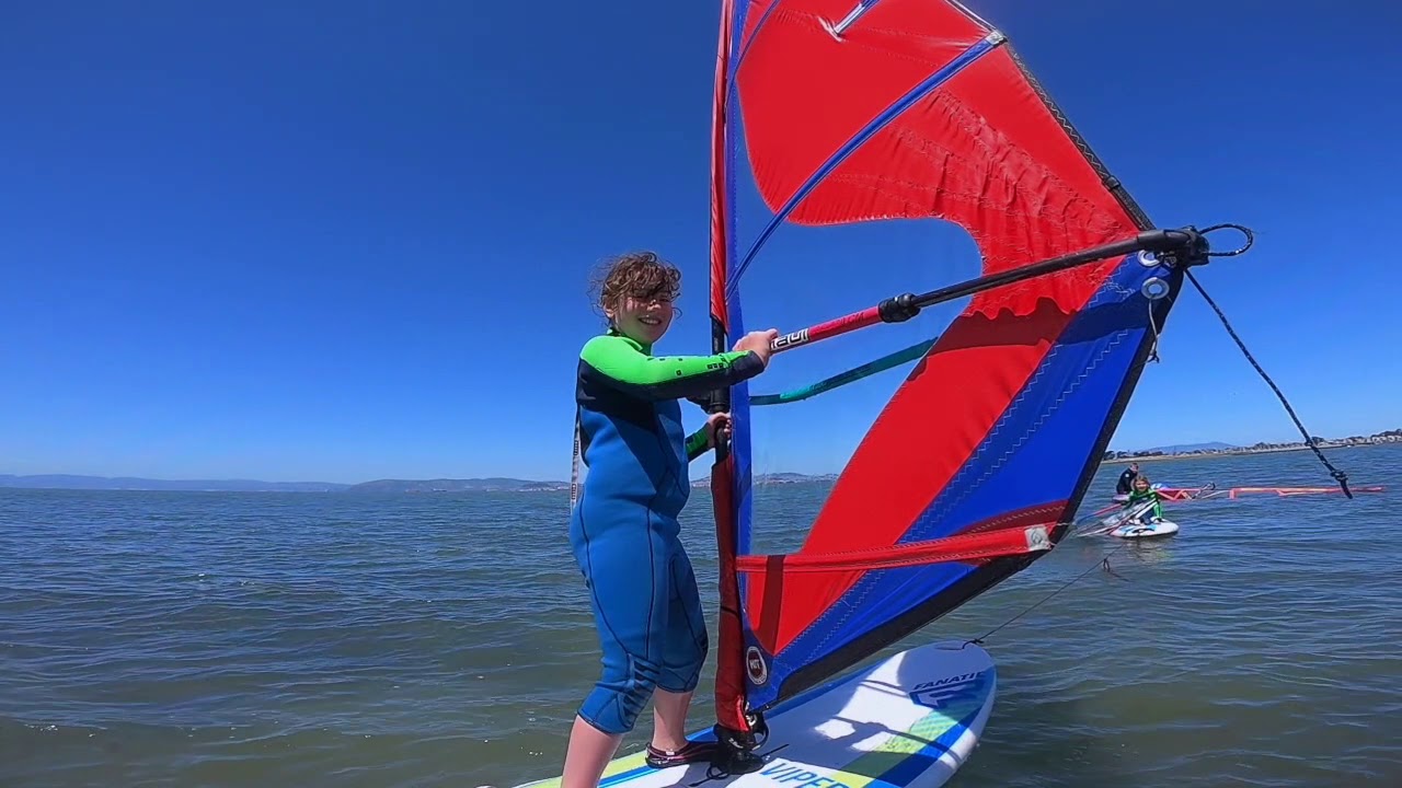 Boardsports California Kids Windsurfing Camp