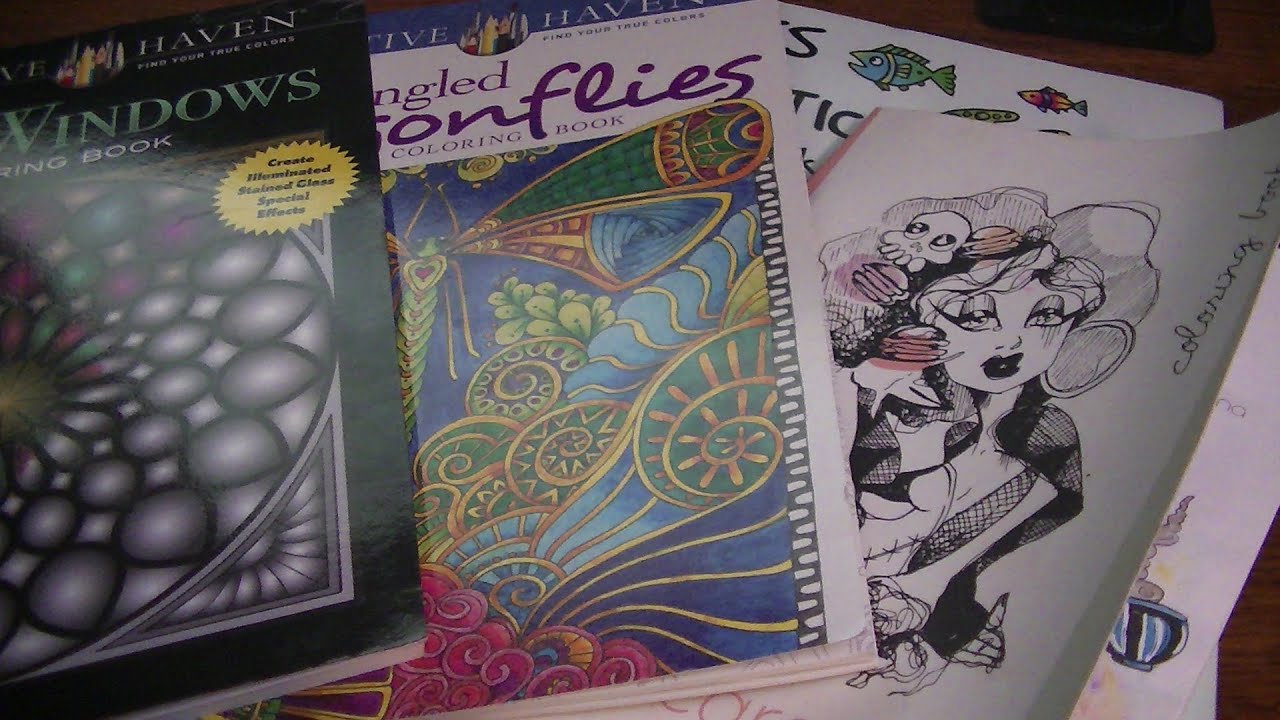 My Completed Coloring Pages End of March Thru May 19!