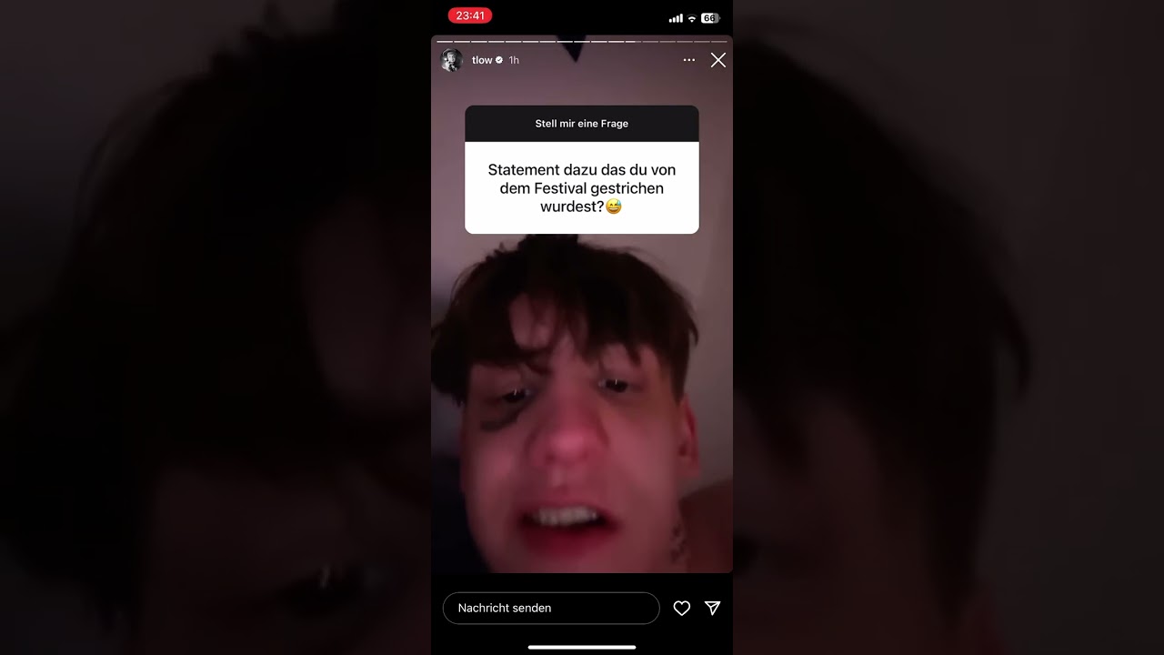 putzt sich tlow zähne ? instagram story 22.05