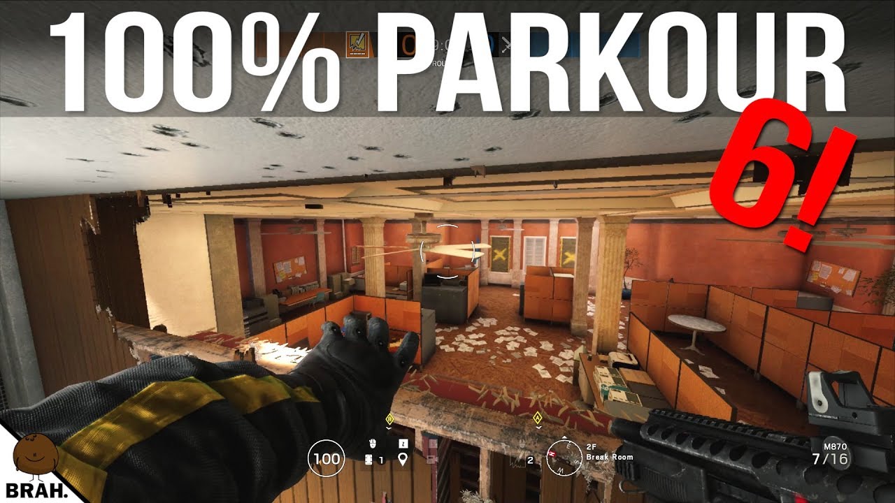 Parkour Tricks Episode #6! - Rainbow Six Siege