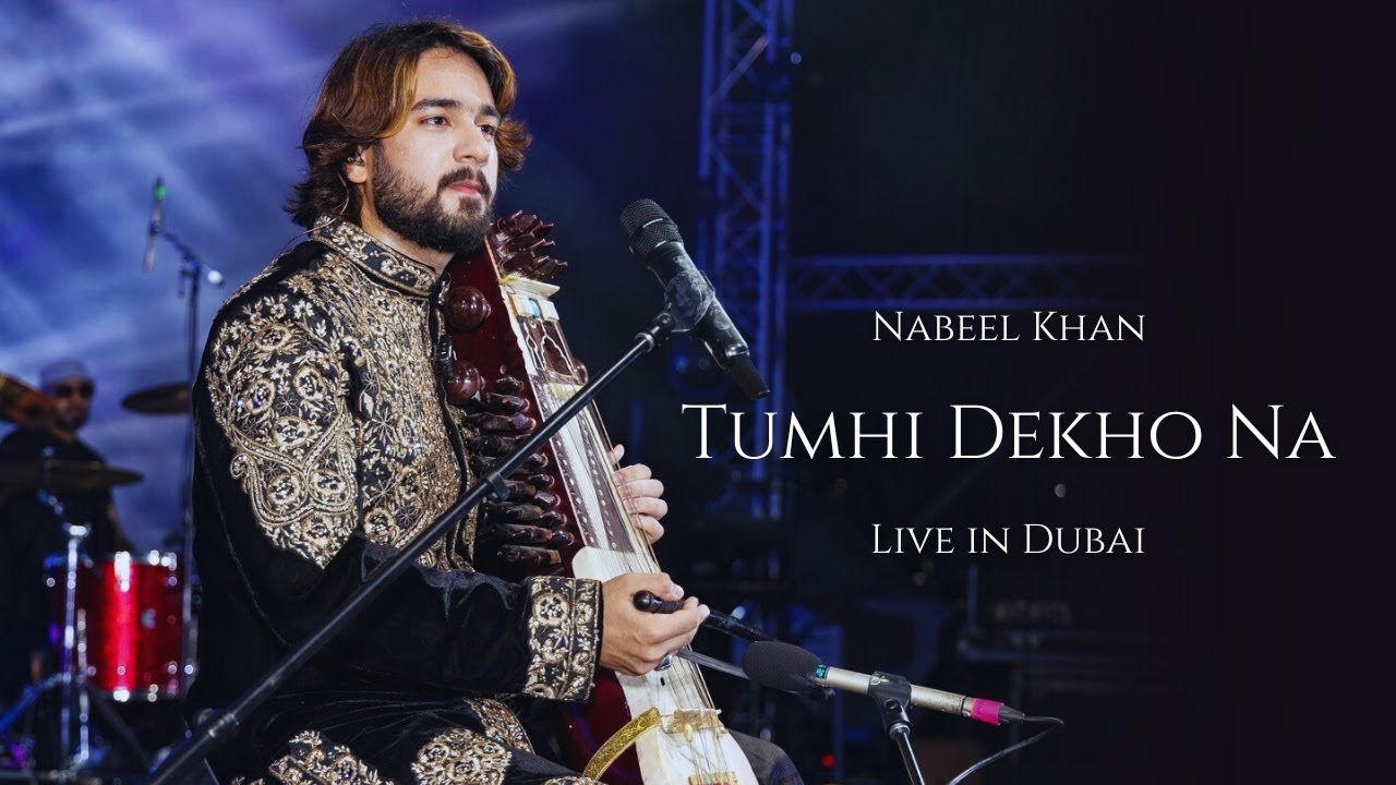 Nabeel Khan - Tumhi Dekho Na (Live in Dubai) Sarangi | Zabeel Park