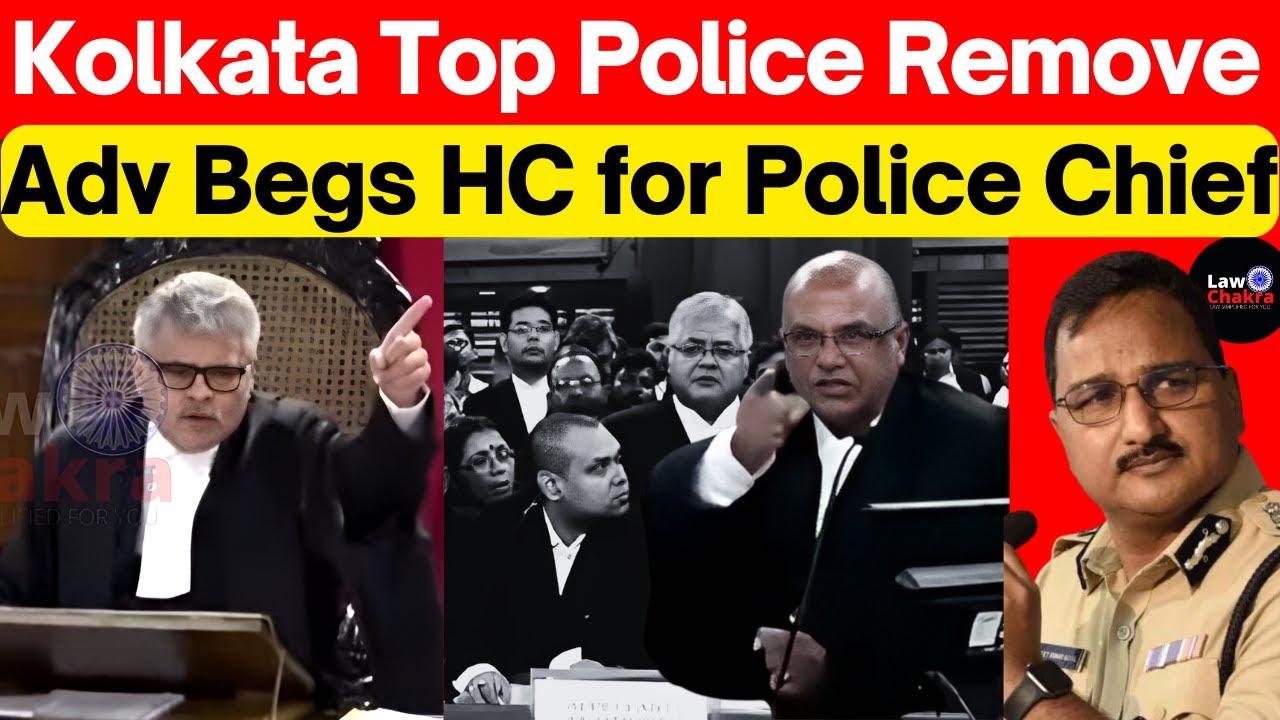 Kolkata Doctor Murder: Remove Commissioner of Kolkata, Adv Begs HC, #lawchakra #legal  #kolkatanews