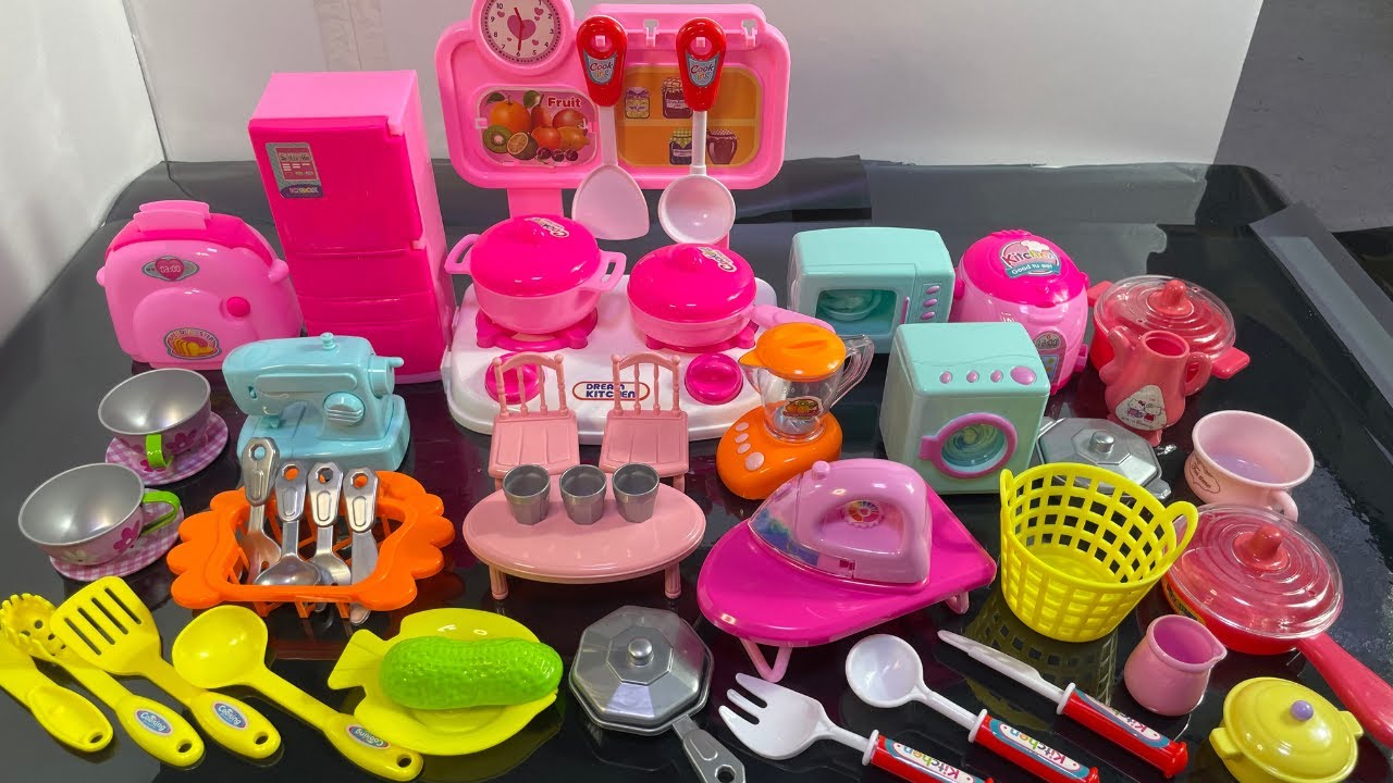 5 Minutes satisfying with unboxing hello kitty kitchen set #7 l Unboxing toys