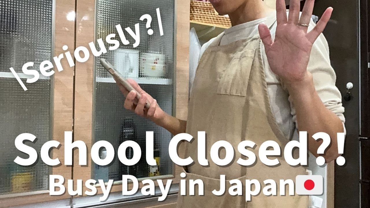 A day in the life of a Japanese mom | School closure chaos and everyday life | Daily life in japan