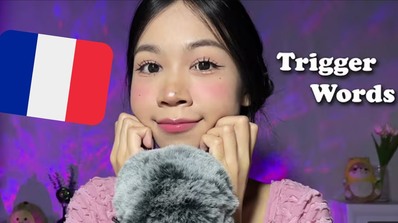 Waew ASMR speaking in FRENCH compilation 🇫🇷