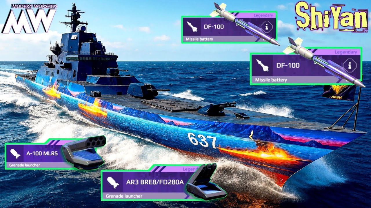 Cruiser Or Monster? CN Shiyan’s True 🔥Power With DF-100 & Shiyan's Final Form? -  Modern Warships