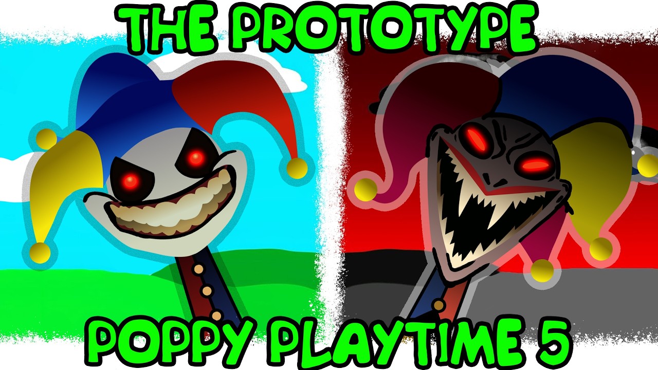 My Sprunki OC: The Prototype (from Poppy Playtime 5) phase 3 - 4