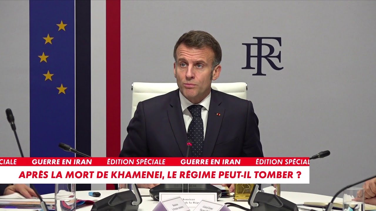 Guerre au Moyen-Orient : Emmanuel Macron s'exprime depuis le Conseil de défense
