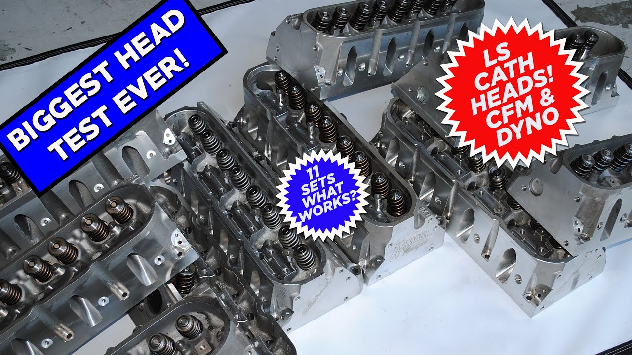 AFTERMARKET LS HEAD TEST-STOCK CATHEDRAL PORT VS 10 SETS!
