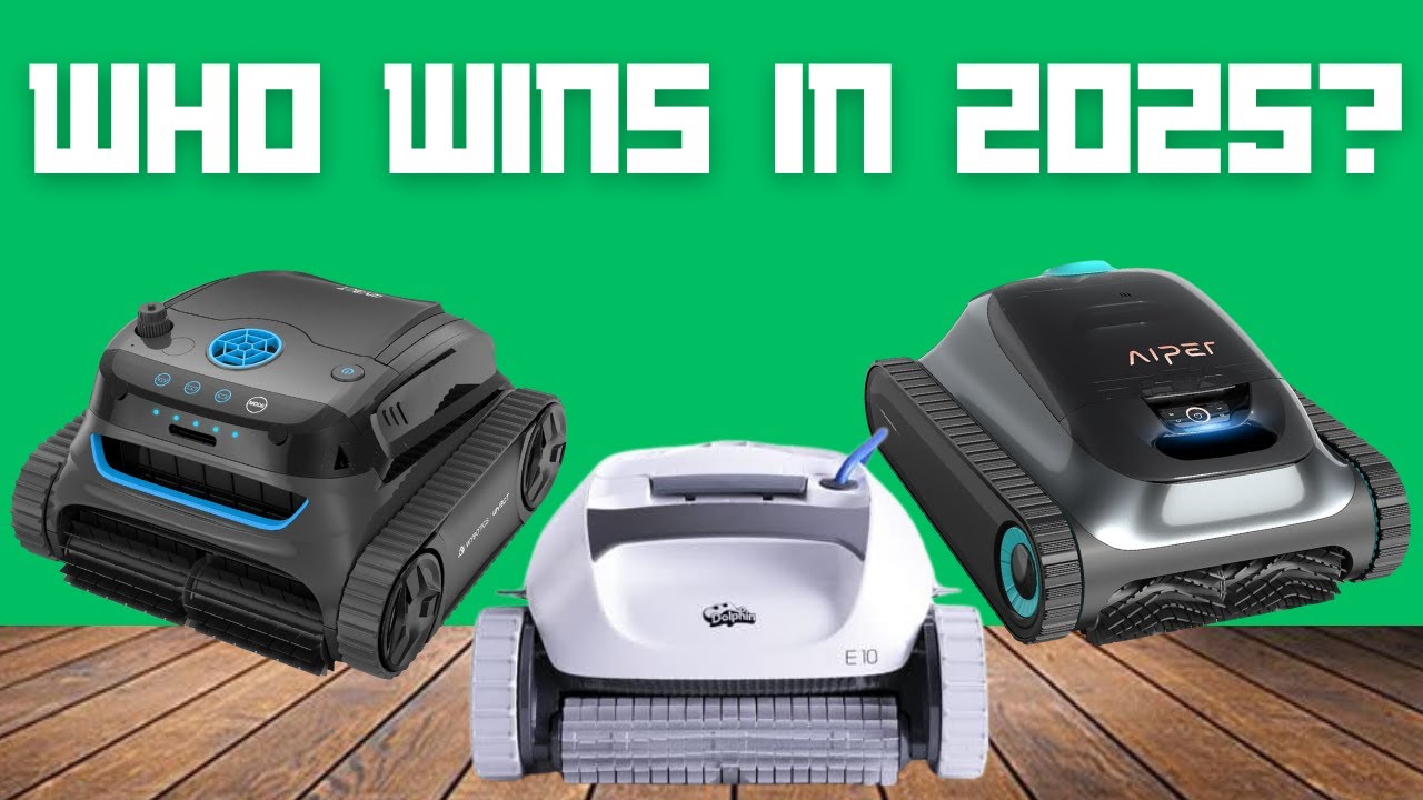 Top 5 best robotic pool cleaners 2025 [Don't buy one before watching this]