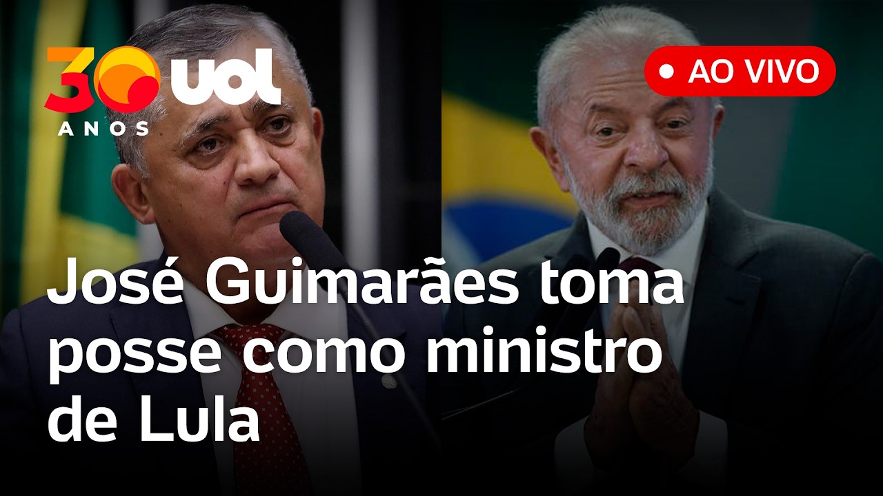 Lula d&aacute; posse a Jos&eacute; Guimar&atilde;es como novo ministro da Secretaria de Rela&ccedil;&otilde;es Institucionais; assista