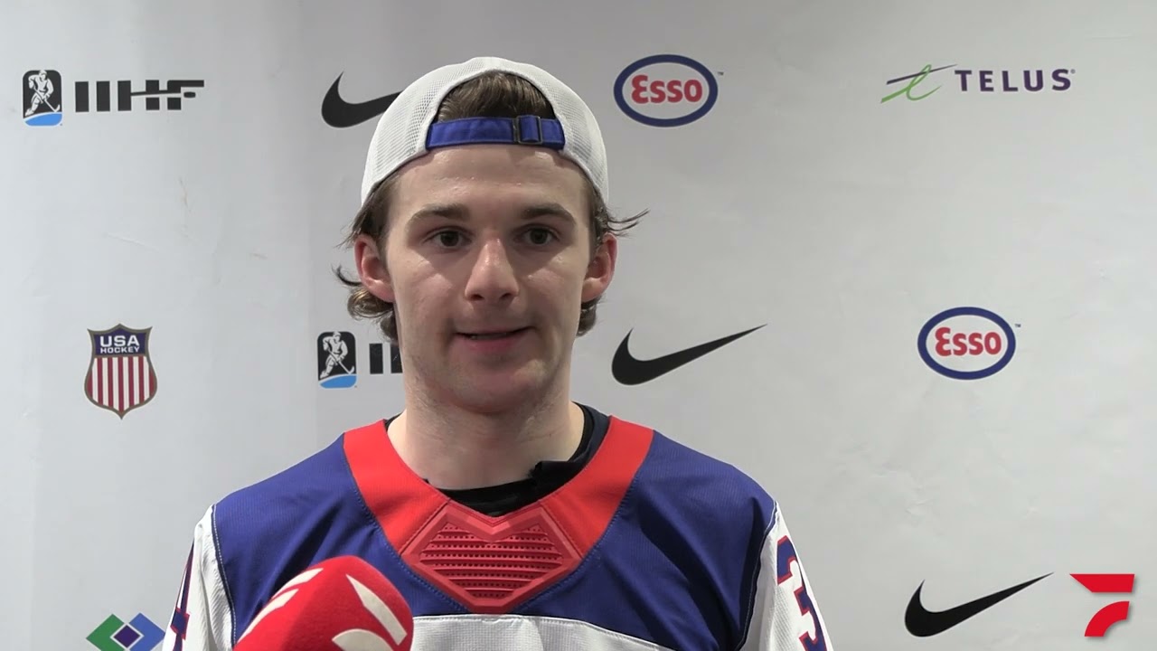 USA's Cole Eiserman Talks About How He Reacted To Best Friend Cole Hutson's Scary Injury