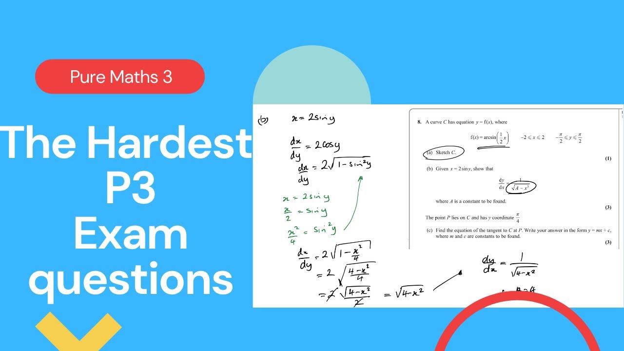 The hardest questions from Edexcel IAL P3