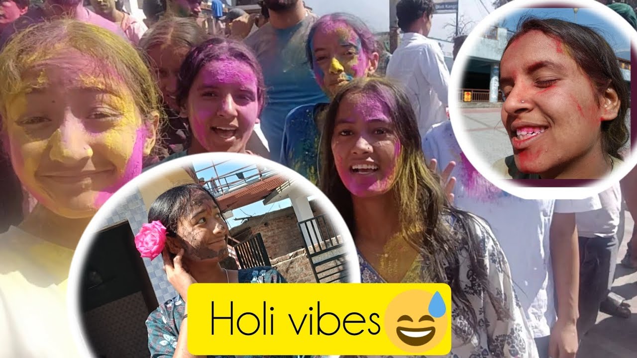 Dharamshala me holi celebrations (4march)#holi2026