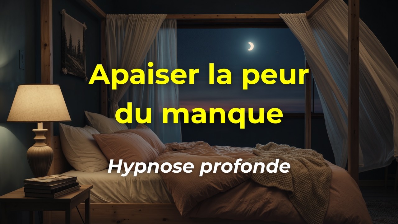 Hypnose pour dormir : apaiser la peur du manque pendant le sommeil