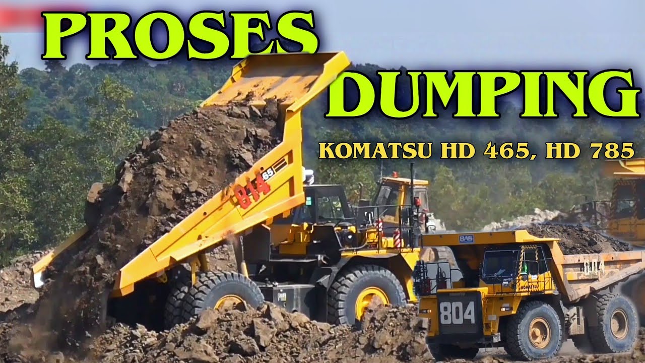 Aktivitas Dumping Disposal Tambang Batubara PT BAS dan PT PPA Site MHU