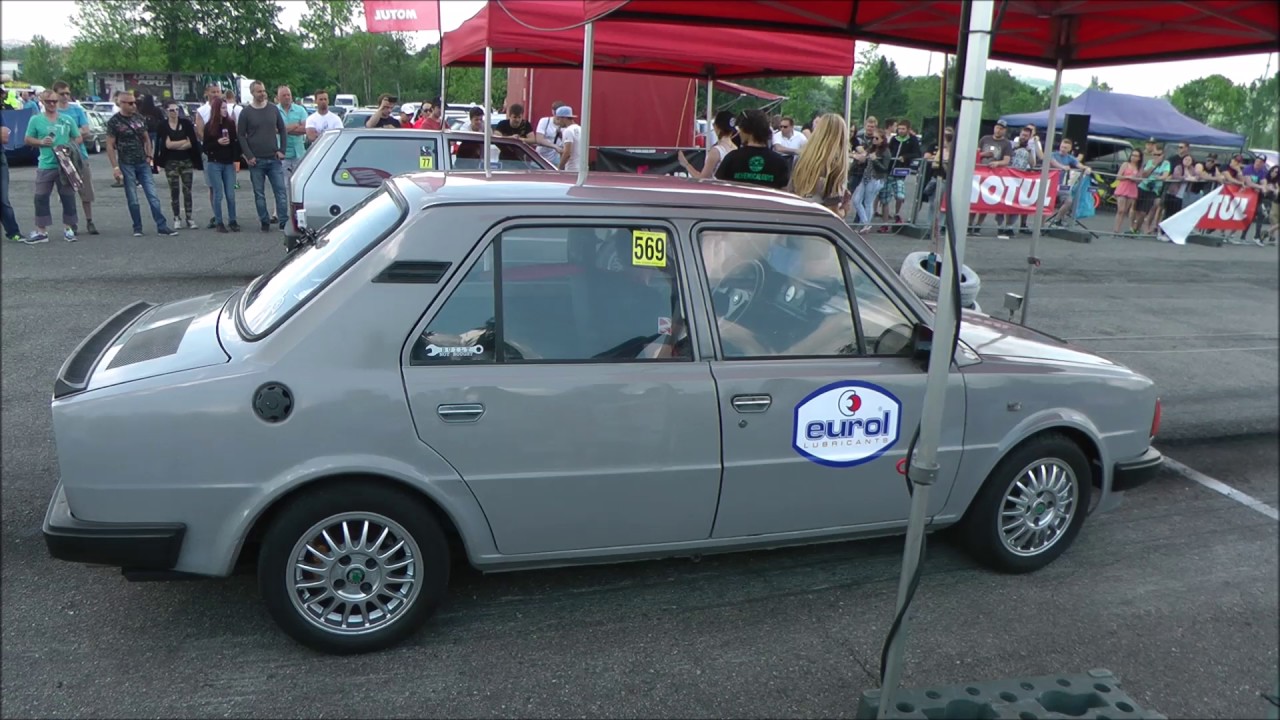 Skoda 120 turbo - Koprivnice 27 05 2017