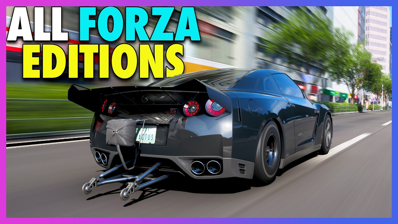 НОВИНКА Forza Horizon 6: полный список автомобилей Forza Edition! Все 18 машин FE, их бонусы и ка...