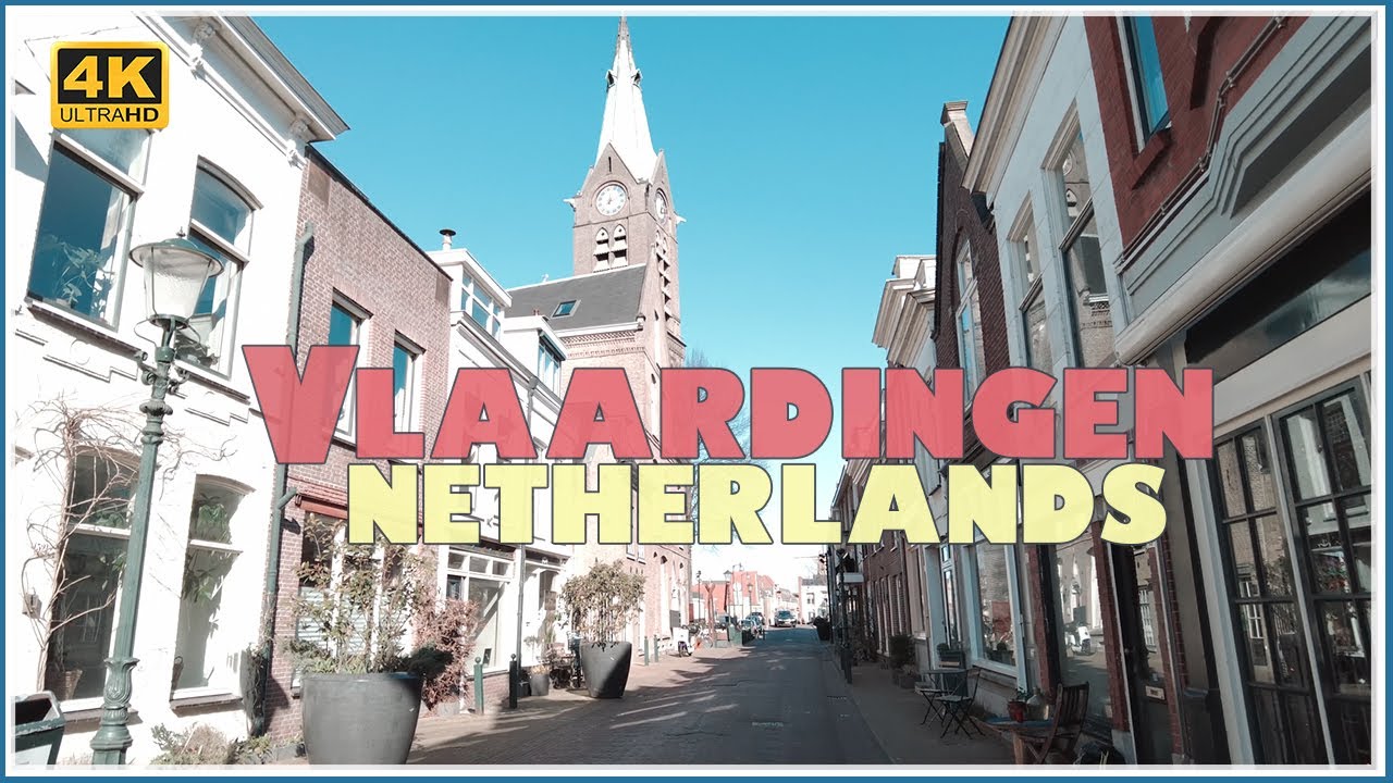 Walking Tour in Vlaardingen / South Holland - Zuid Holland / Vlaardingen Centrum - 2023 / 4k
