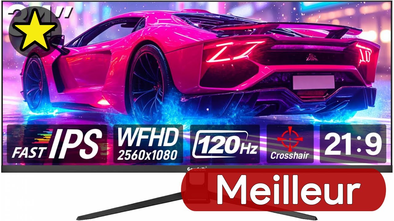 ⭐ TOP 3 MEILLEUR MONITEUR 34 POUCES 2025