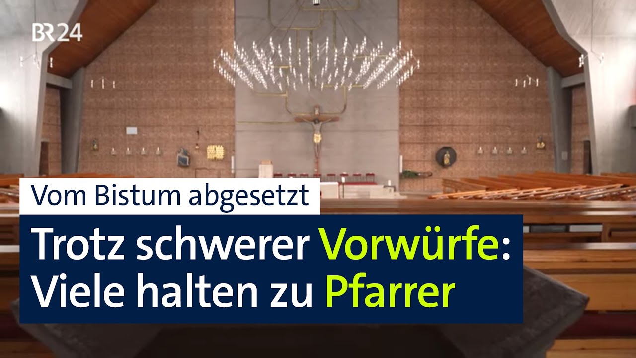 Pfarrer in Hauzenberg freigestellt – Viele Gläubige treten aus Kirche aus | Abendschau | BR24