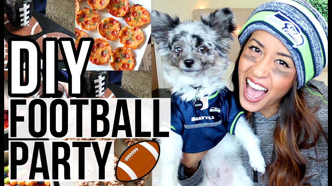DIY Football Party! Treats, Decor, Outfits, & More | Ariel Hamilton