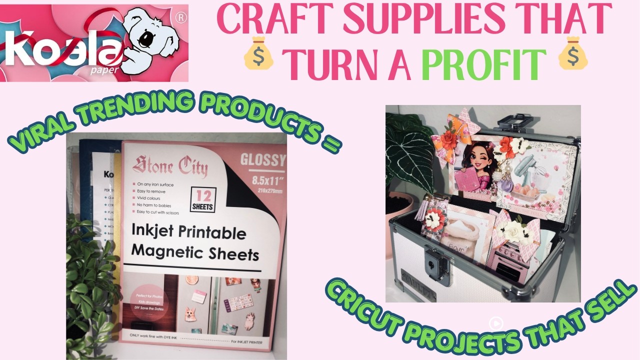 💰Koala Paper Review 2026💰CRAFT FAIR GOLD💰Craft Supplies That Equal PROFIT!💰Cricut Projects that SELL