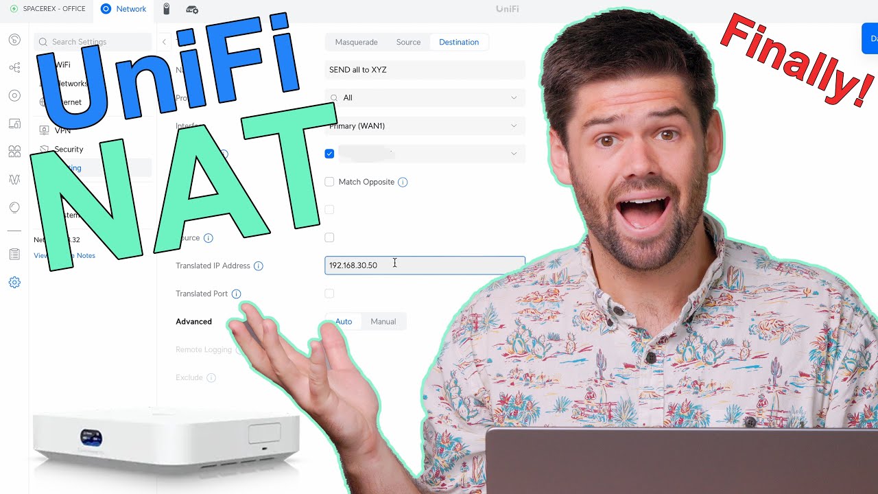 Наконец-то добавлено — как настроить NAT (1:1 / Источник / Назначение) на UniFi Dream Machine