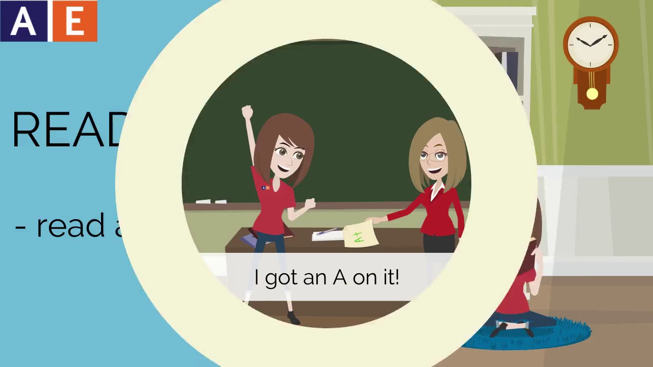 Phrasal Verbs - Read Up On and Turn In