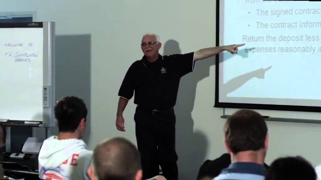 Cert IV Residential Building Contract Part 1
