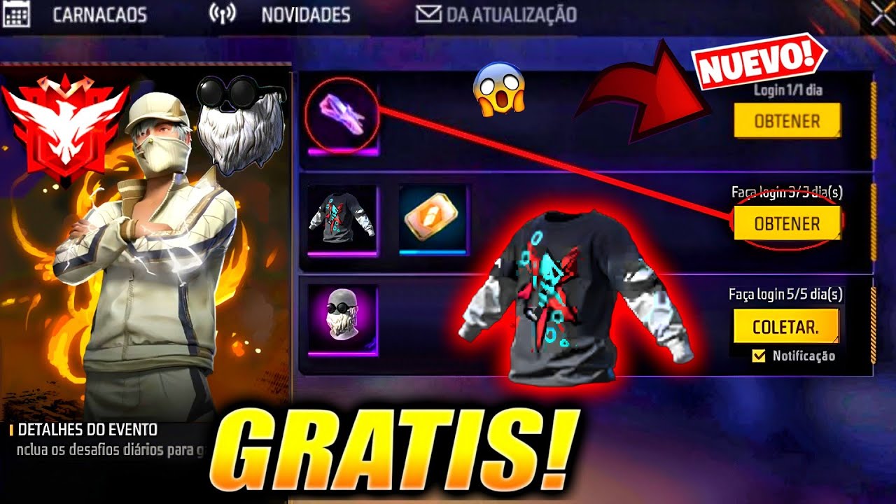 🔥URGENTE!! NUEVOS PREMIOS GRATIS LLEGAR A HEROICO TEMPORADA 49 DE FREE FIRE LATAM EVENTO SORPRESA