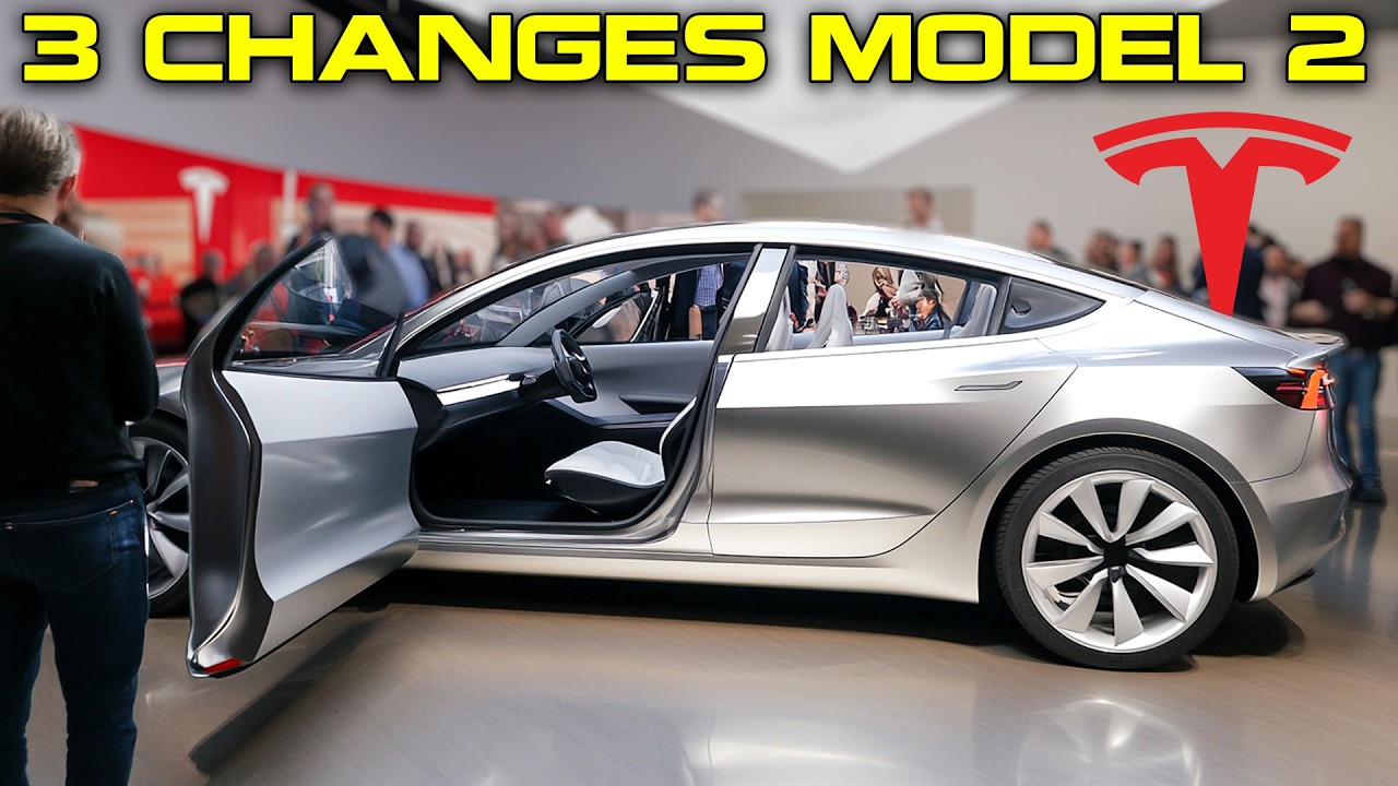 Подробное описание последнего обновления Tesla Model 2: 3 изменения, оказывающие существенное вли...