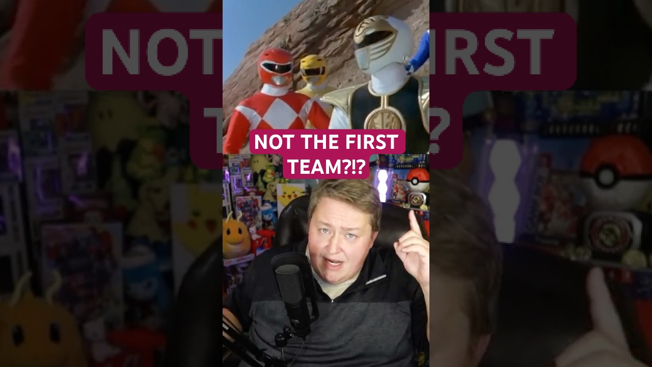 The Mighty Morphin Power Rangers WEREN'T THE FIRST TEAM!?! | 