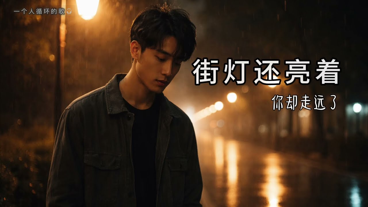 街灯还亮着，人却走远了｜深夜伤感华语情歌
