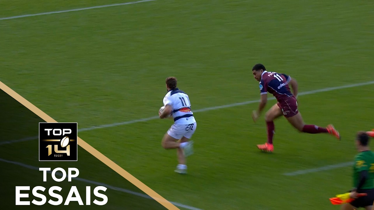 TOP Essais de la J17 &ndash; TOP 14 &ndash; Saison 2025-2026