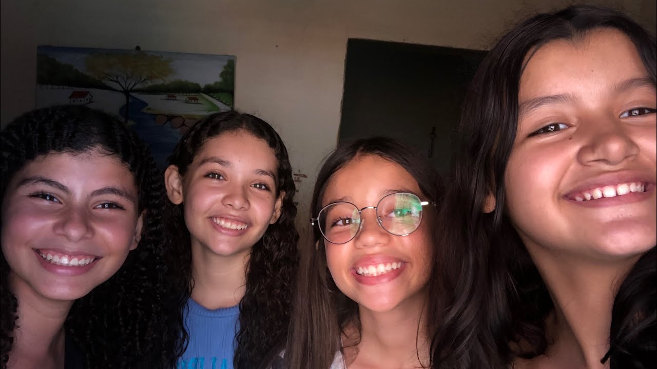 Minha rotina com as minhas amigas